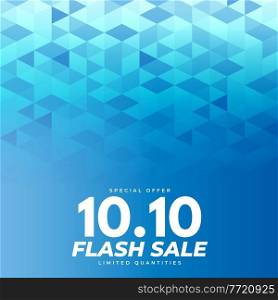 10.10.Flash sale promotion offer banner.Vector Illustration EPS10. 10.10.Flash sale promotion offer banner.Vector Illustration. EPS10.