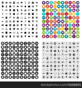 100 book icons set vector in 4 variant for any web design isolated on white. 100 book icons set vector variant