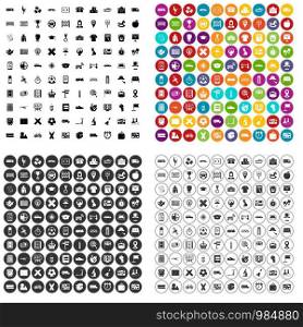 100 bus icons set vector in 4 variant for any web design isolated on white. 100 bus icons set vector variant