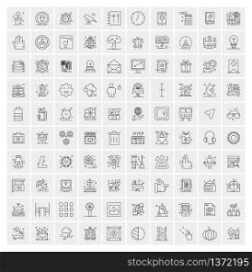 100 Business Icons for web and Print Material