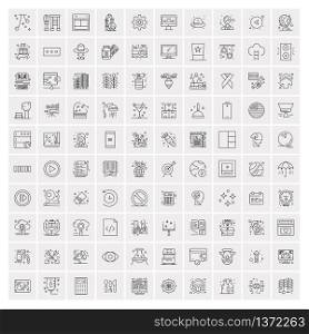 100 Business Icons for web and Print Material