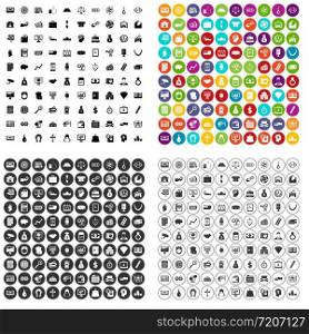 100 cash icons set vector in 4 variant for any web design isolated on white. 100 cash icons set vector variant