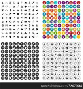 100 childhood icons set vector in 4 variant for any web design isolated on white. 100 childhood icons set vector variant