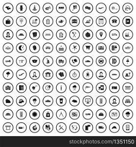 100 dispatcher icons set in simple style for any design vector illustration. 100 dispatcher icons set, simple style