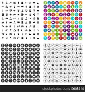 100 hotel services icons set vector in 4 variant for any web design isolated on white. 100 hotel services icons set vector variant