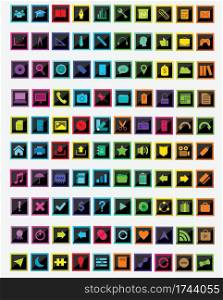100 icons material design