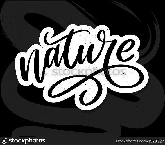 100 natural green lettering sticker with brushpen calligraphy. Eco friendly concept for stickers, banners, cards, advertisement. Vector ecology nature. 100 natural green lettering sticker with brushpen calligraphy. Eco friendly concept for stickers, banners, cards, advertisement. Vector ecology nature design.