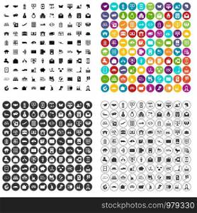 100 postal service icons set vector in 4 variant for any web design isolated on white. 100 postal service icons set vector variant