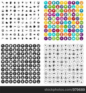 100 research icons set vector in 4 variant for any web design isolated on white. 100 research icons set vector variant