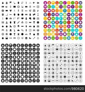 100 stopwatch icons set vector in 4 variant for any web design isolated on white. 100 stopwatch icons set vector variant