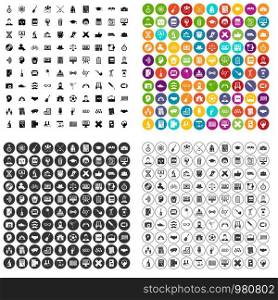 100 student icons set vector in 4 variant for any web design isolated on white. 100 student icons set vector variant