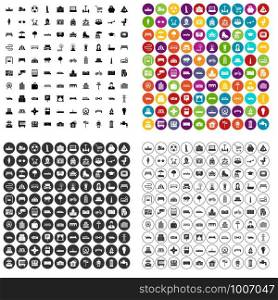 100 urban icons set vector in 4 variant for any web design isolated on white. 100 urban icons set vector variant