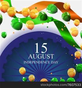 15th August India Independence Day celebration background. Vector Illustration EPS10. 15th August India Independence Day celebration background. Vector Illustration