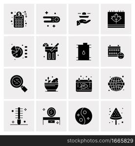 16 Business Universal Icons Vector. Creative Icon Illustration to use in web and Mobile Related project.