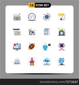 16 Creative Icons Modern Signs and Symbols of money, cards, capture, roller brush, paint roller Editable Pack of Creative Vector Design Elements
