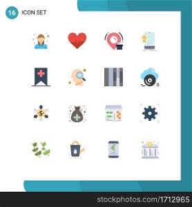 16 Creative Icons Modern Signs and Symbols of plus, approval, birthday, application, certification Editable Pack of Creative Vector Design Elements