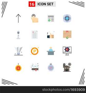 16 Creative Icons Modern Signs and Symbols of sydney, australian, ui, australia, global Editable Pack of Creative Vector Design Elements