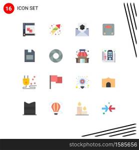 16 Creative Icons Modern Signs and Symbols of weight, scale, holiday, machine, invite Editable Pack of Creative Vector Design Elements