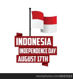 17th August Indonesia Independence Day concept