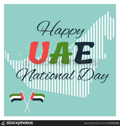 2 December. UAE Independence Day map background and national flag.. 2 December. UAE Independence Day map background and national flag