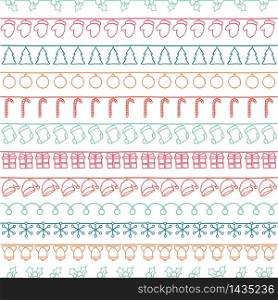 2016 Christmas season hand drawn vector seamless pattern. Sketch scribble winter design graphic element. New Year tiling texture for design. Illustration. Doodle style. Scrapbook decorations.. 2016 Christmas season hand drawn vector seamless pattern. Sketch scribble winter design graphic element. New Year tiling texture for design. Illustration. Trendy doodle style. Scrapbook decorations.