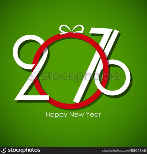 2016 New Year Background. Vector Illustration EPS10. New Year 2016 Background. Vector Illustration