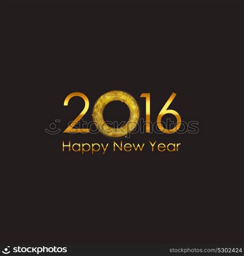 2016 New Year Background. Vector Illustration EPS10. New Year 2016 Background. Vector Illustration