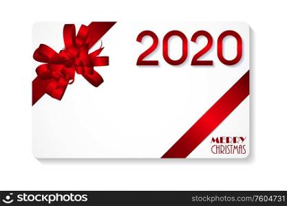 2020 Happy New Year and Merry Christmas Background. Vector Illustration. EPS10. 2020 Happy New Year and Merry Christmas Background. Vector Illustration