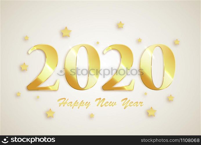 2020 Happy New Year banner