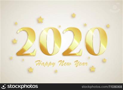 2020 Happy New Year banner