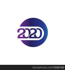 2020 Logo Graphics New Year vector