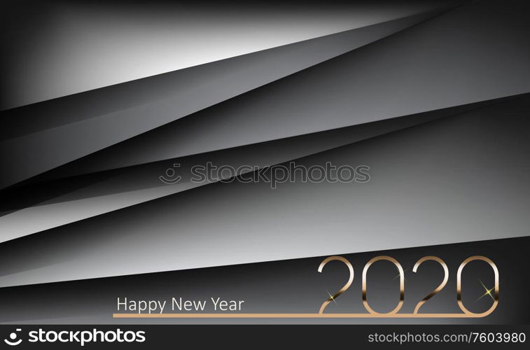 2020 New Year and Merry Christmas Background. Vector Illustration EPS10. 2020 New Year and Merry Christmas Background. Vector Illustration