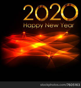 2020 New Year and Merry Christmas Background. Vector Illustration EPS10. 2020 New Year and Merry Christmas Background. Vector Illustration