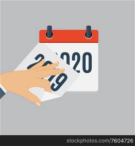 2020 New Year Calendar Flat Daily Icon Template. Vector Illustration Emblem. Element of Design for Decoration Office Documents and Applications. EPS10. 2020 New Year Calendar Flat Daily Icon Template. Vector Illustration Emblem. Element of Design for Decoration Office Documents and Applications