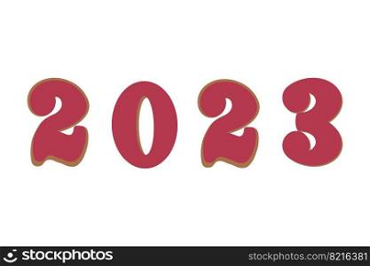 2023 number on white background. 2023 logo text design. Design template Celebration typography poster, banner or greeting card for Happy new year. Vector Illustration.. 2023 number on white background. 2023 logo text design. Design template Celebration typography poster, banner or greeting card for Happy new year. Vector Illustration