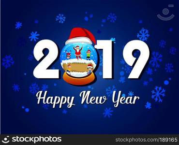 2108 Happy New Year greeting card. Vector design template.