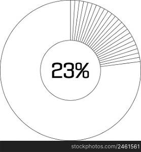 23   pie chart percentage infographic round pie chart percentage