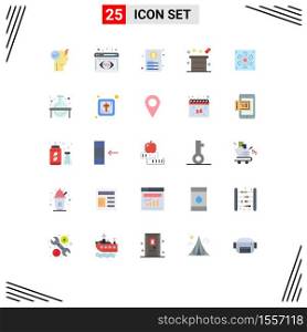 25 Creative Icons Modern Signs and Symbols of cooler fan, magician, file, magical, magic Editable Vector Design Elements