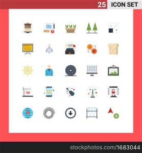 25 Creative Icons Modern Signs and Symbols of design, full, plant, tree, nature Editable Vector Design Elements