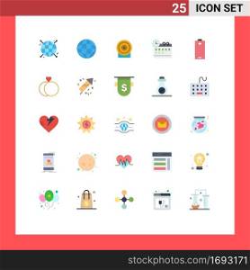 25 Creative Icons Modern Signs and Symbols of energy, electric, money, battery, management Editable Vector Design Elements