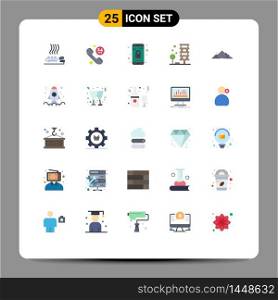 25 Creative Icons Modern Signs and Symbols of environment, building, support, architecture, phone Editable Vector Design Elements