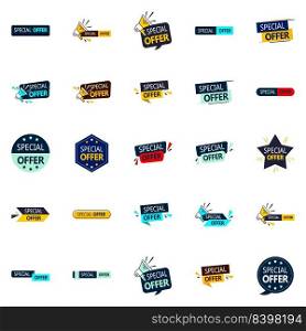 25 Customizable Vector Designs in the Special Offer Pack  Perfect for Branding