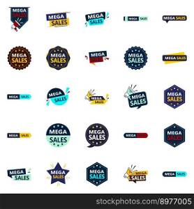 25 Eye catching Vector Designs in the Mega Sale Bundle   Perfect for Marketing