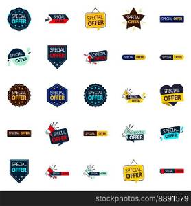 25 Inspiring Vector Designs in the Special Offer Pack  Perfect for Advertising