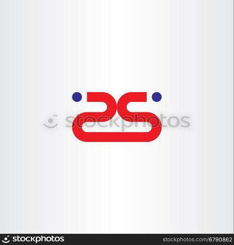 25 twenty five number red vector logo