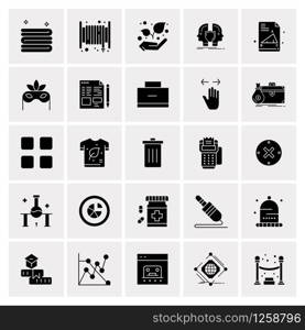 25 Universal Business Icons Vector. Creative Icon Illustration to use in web and Mobile Related project.