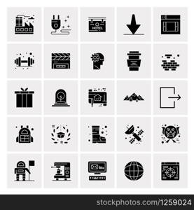 25 Universal Business Icons Vector. Creative Icon Illustration to use in web and Mobile Related project.