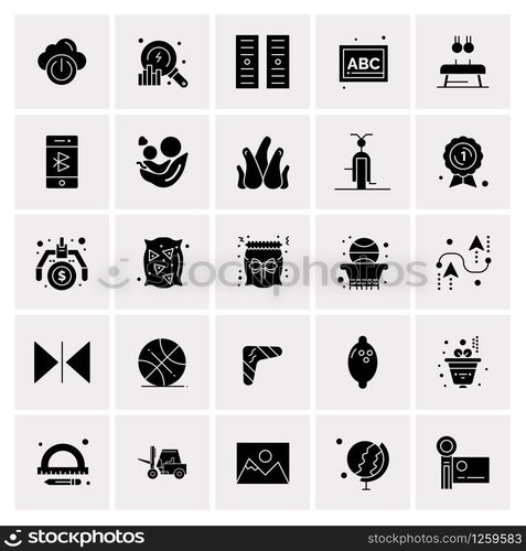 25 Universal Business Icons Vector. Creative Icon Illustration to use in web and Mobile Related project.