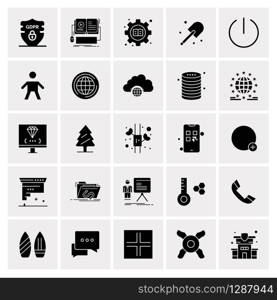 25 Universal Business Icons Vector. Creative Icon Illustration to use in web and Mobile Related project.