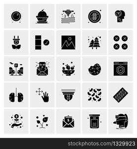 25 Universal Business Icons Vector. Creative Icon Illustration to use in web and Mobile Related project.